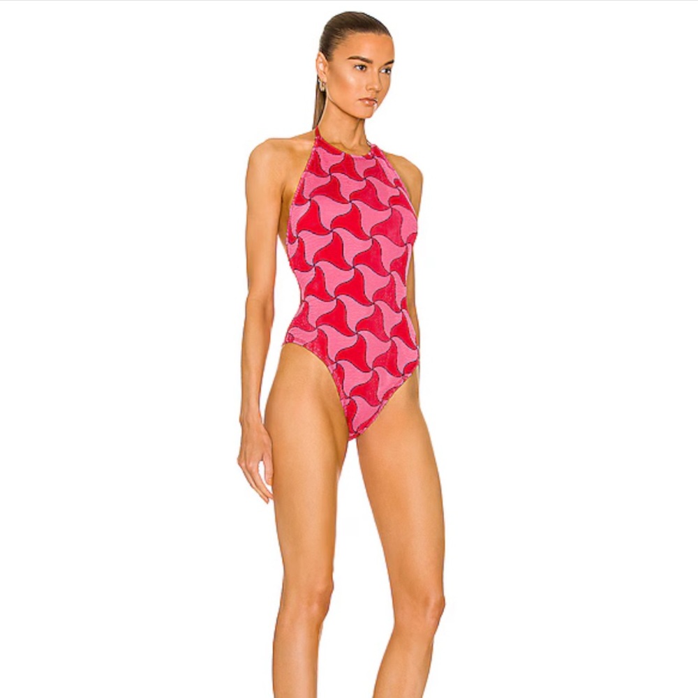 Bottega Veneta STRETCHY Pink One Piece Swimsuit